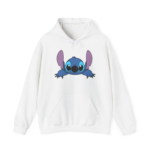 Blue alien Unisex Heavy Blend™ Hooded Sweatshirt