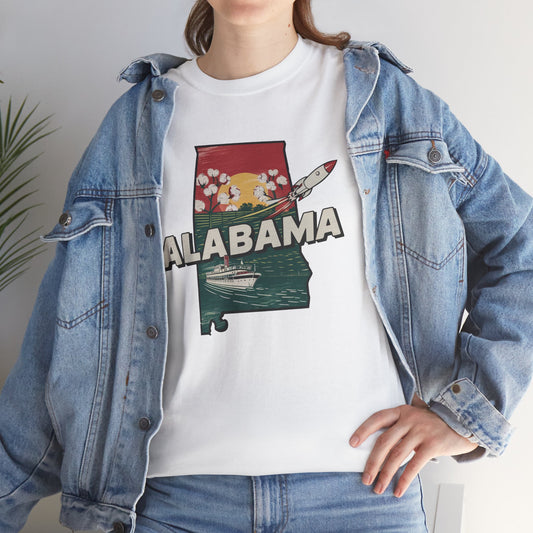 Alabama Unisex Heavy Cotton Tee