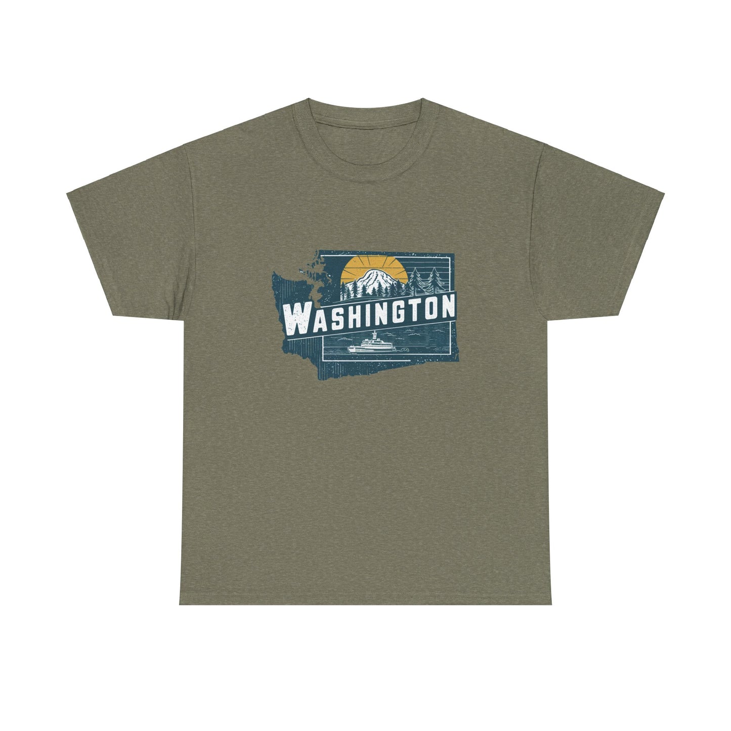 Washington Unisex Heavy Cotton Tee