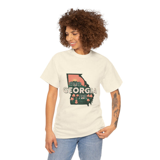 Georgia Unisex Heavy Cotton Tee