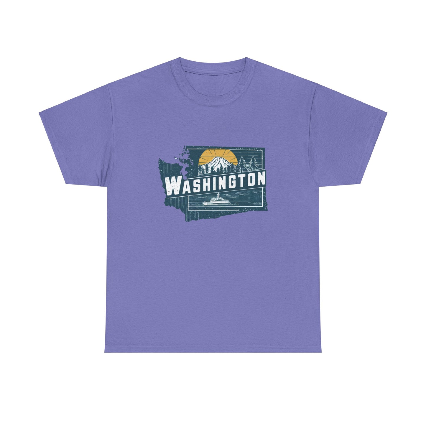 Washington Unisex Heavy Cotton Tee