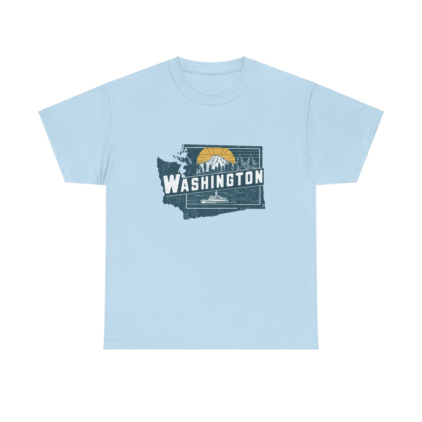 Washington Unisex Heavy Cotton Tee