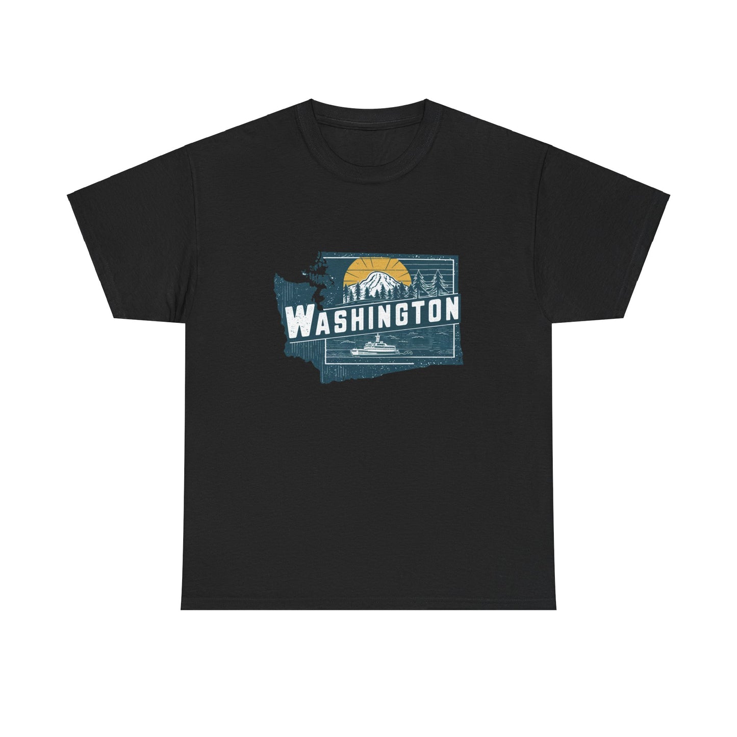 Washington Unisex Heavy Cotton Tee