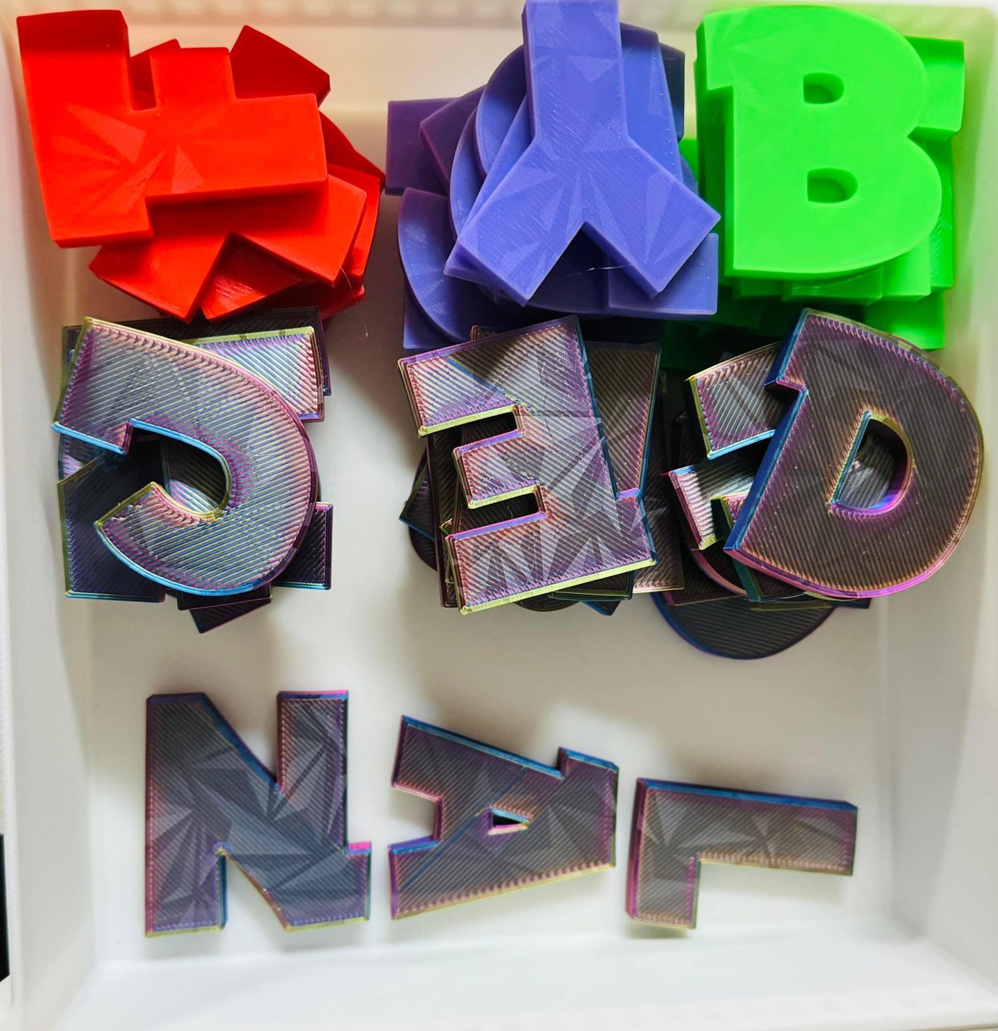 3D printed ABC magnets